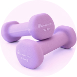 Weights or water bottles